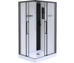 Кабина душевая Esbano (Эсбано) ESM-129CKR L, с низким поддоном, 120х90х215