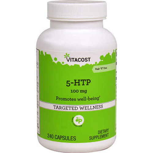 Vitacost, 5-HTP, 100 mg, 240 Capsules