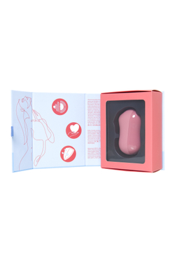 Вакуум-волновой бесконтактный стимулятор клитора Satisfyer Cotton Candy, силикон, розовый