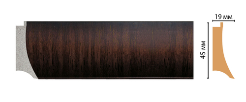 Багет Decomaster FM5-1 45*19*2850мм