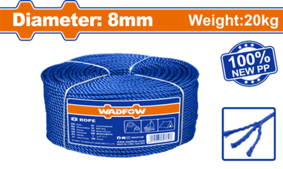 Веревка 8 мм 740 м WADFOW WRZ2308