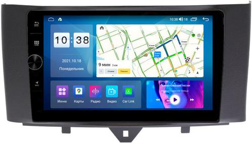 Магнитола для Smart ForTwo/ForFour 2012-2015 - Parafar PF215LHDAV на Android 12, Быстрая, CarPlay, 4G SIM-слот