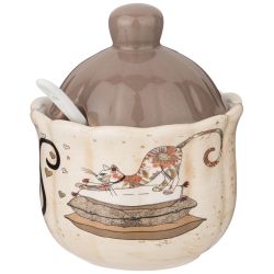 САХАРНИЦА AGNESS "ПАРИЖСКИЕ КОТЫ" 10*11,5 СМ 240 МЛ (КОР=36ШТ.)