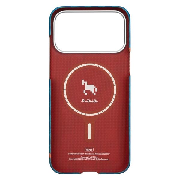 Чехол Pitaka Edge Case для iPhone 17 Pro Max, Индиго | Indigo