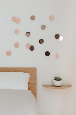 Декор для стен confetti dots медь