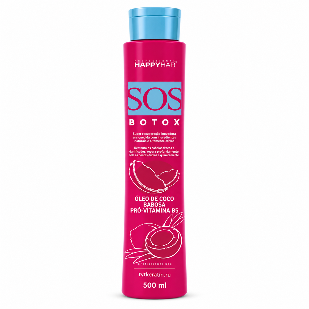 Happy Hair Ботокс SOS Botox c выпрямляющим эффектом