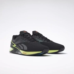 Кроссовки мужские Reebok Nano X3 (Черно-Желтые)