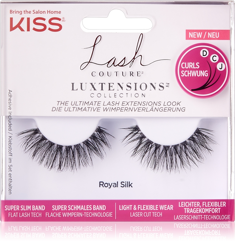 KISS Lash Couture LuXtensions - искусственные ресницы Royal Silk, 2 szt.