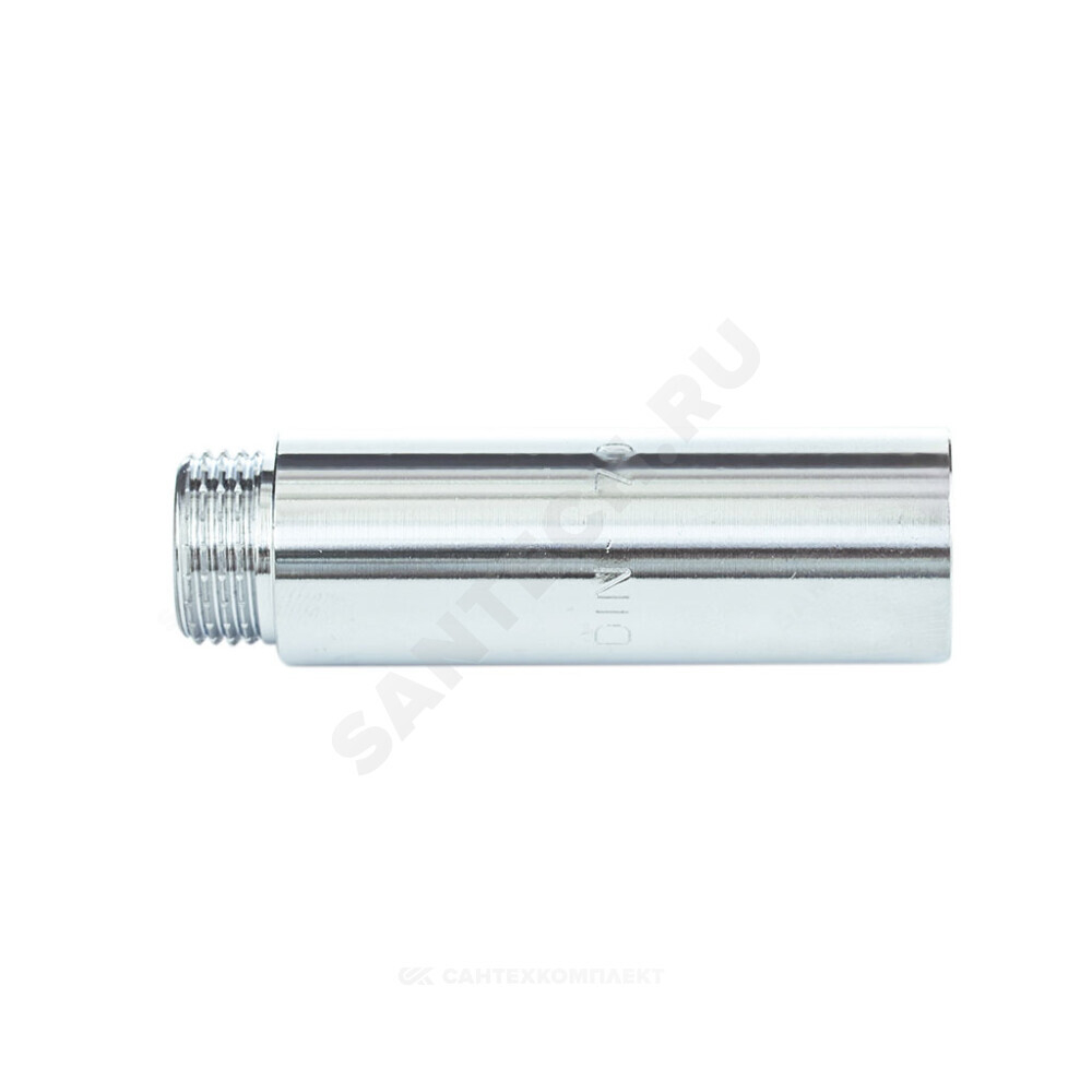 Удлинитель латунь хром Ду 20 (3/4") L=100мм ВР/НР 9031 Aquasfera 9031-15