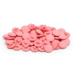 Пуговицы на ножке 24L=15 мм, (Peach (персиковый)) NE68, 72 шт