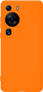 Мягкий Soft Touch чехол из силикона для HUAWEI P60 / P60 PRO с бархатной подкладкой