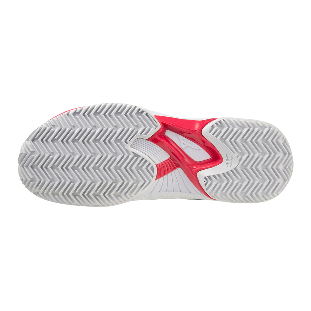 Женские теннисные кроссовки Mizuno Wave Exceed Tour 5 Clay Court Shoe Women - White, Grey