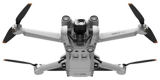 Квадрокоптер DJI Mini 3 Pro (DJI RC-N1), серый
