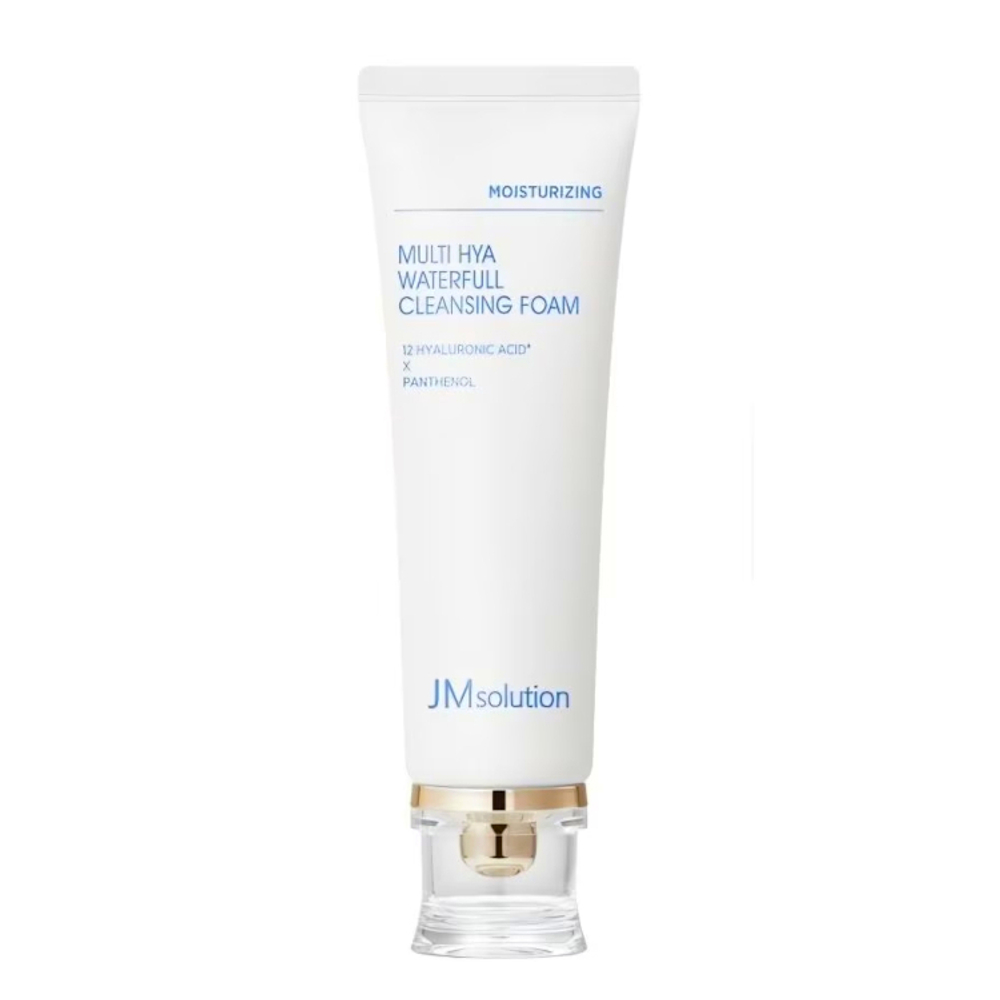 Пенка для умывания с гиалуроновой кислотой JMSOLUTION Multi Hya Waterfull Cleansing Foam 120 мл