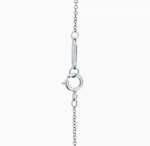 Подвеска из серебра 925 , 2 сердца, Tiffany, розовое. 💖Эксклюзив.