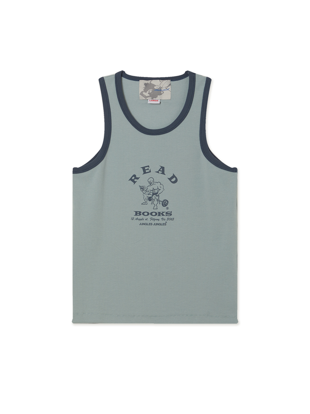 Майка Трикотажная Read More Books Singlet