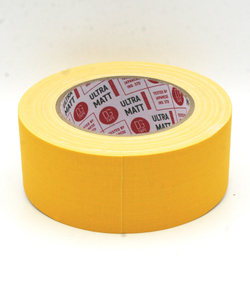 Клейкая лента Gaffer Tape@ultraMATT - Гаффа тейп 50мм/25м - Желтый  (DEEP YELLOW)