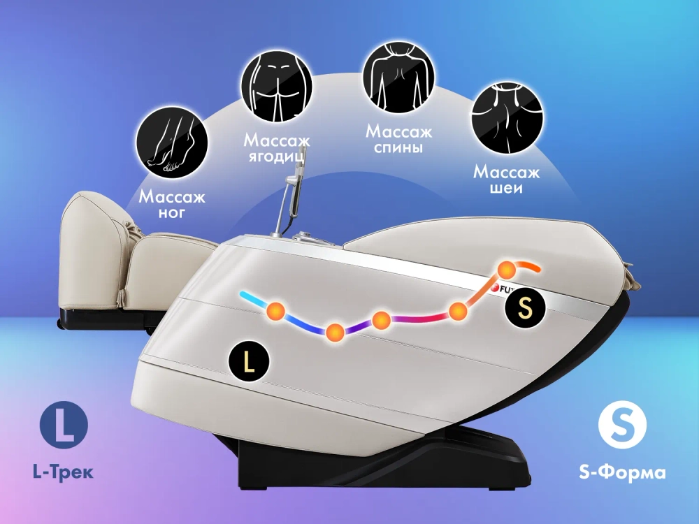 Массажное кресло Fujimo 氣 Flexor 4D