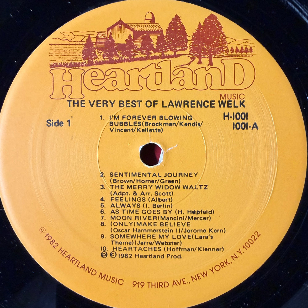 Lawrence Welk ‎– The Very Best Of Lawrence Welk (США 1982г.)