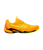 Asics Solution Speed FF 3 Padel Satadium оранжевые-безопасные желтые кроссовки