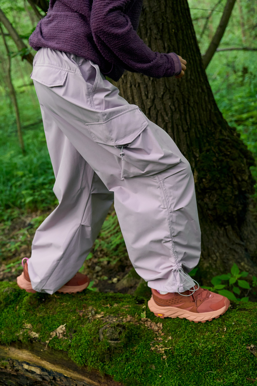 Брюки Nothomme Outdoor 3M Scotchgard Cargo Paratrooper Pants "Lavender Purple" Women's