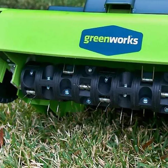 Аэратор-скарификатор аккумуляторный GREENWORKS GD40SC38IIK4 2517607UB