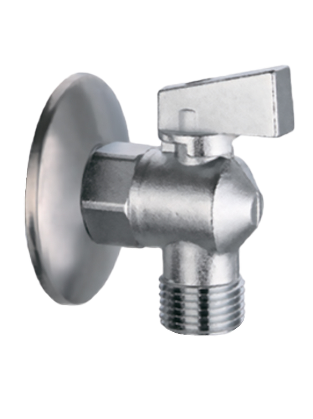 ViEiR шаровой миникран УГЛОВОЙ стир./посуд.машин НР 1/2"-3/4" (VER34)