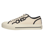 Jimmy Choo Canvas Shoes Men"s Low top Ecru