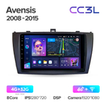 Teyes CC3L 9"для Toyota Avensis 2008-2015