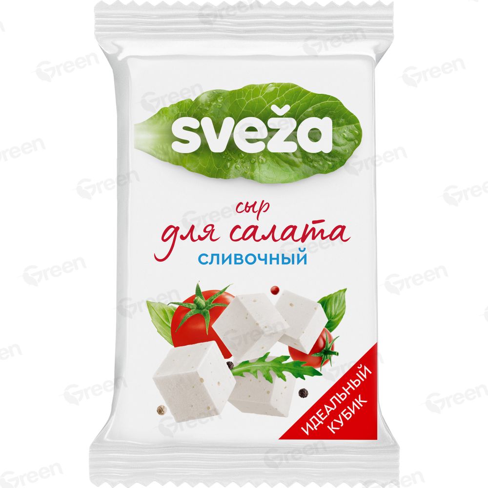 Сыр Белый сливочный sveza 50% 200гр