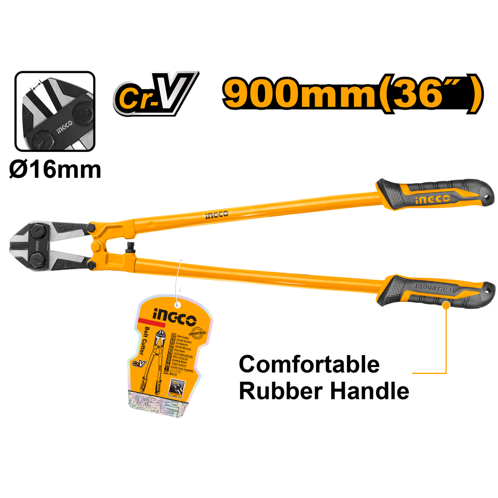 Болторез INGCO HBC0836 INDUSTRIAL 900 мм Болторез INGCO HBC0836 INDUSTRIAL 900 мм
