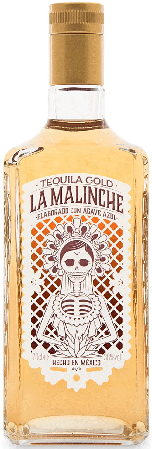 Текила La Malinche Gold, 0.7 л