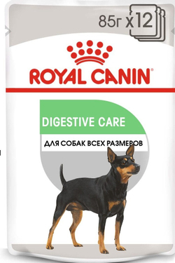 Royal Canin, влажный корм для взрослых собак с чувствительным пищеварением, 85 гр.