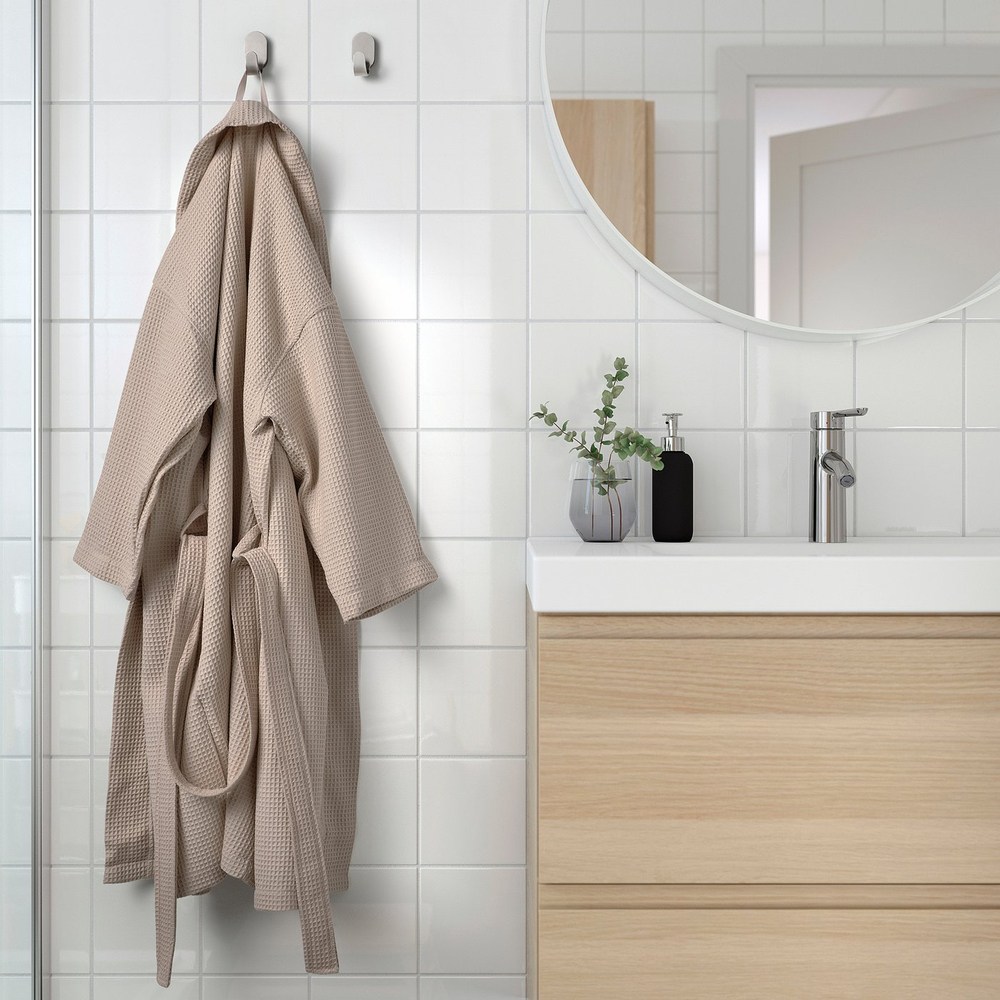 IKEA BJÄLVEN  (ИКЕА БЙЭЛВЕН)  -  Халат - бежевый L/XL