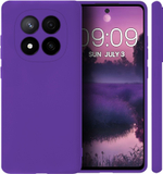 Мягкий Soft Touch чехол из силикона для XIAOMI REDMI NOTE 14 PRO PLUS 5G с бархатной подкладкой