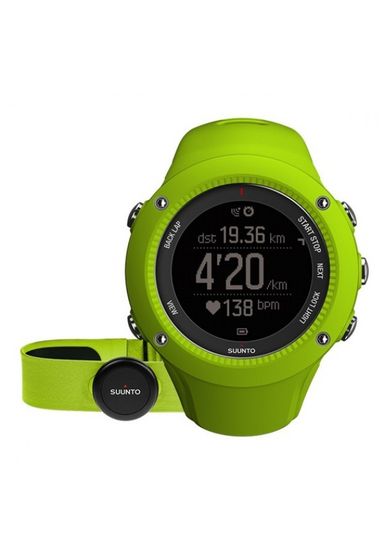 Умные наручные часы Suunto Ambit3 Run Lime HR SS021260000