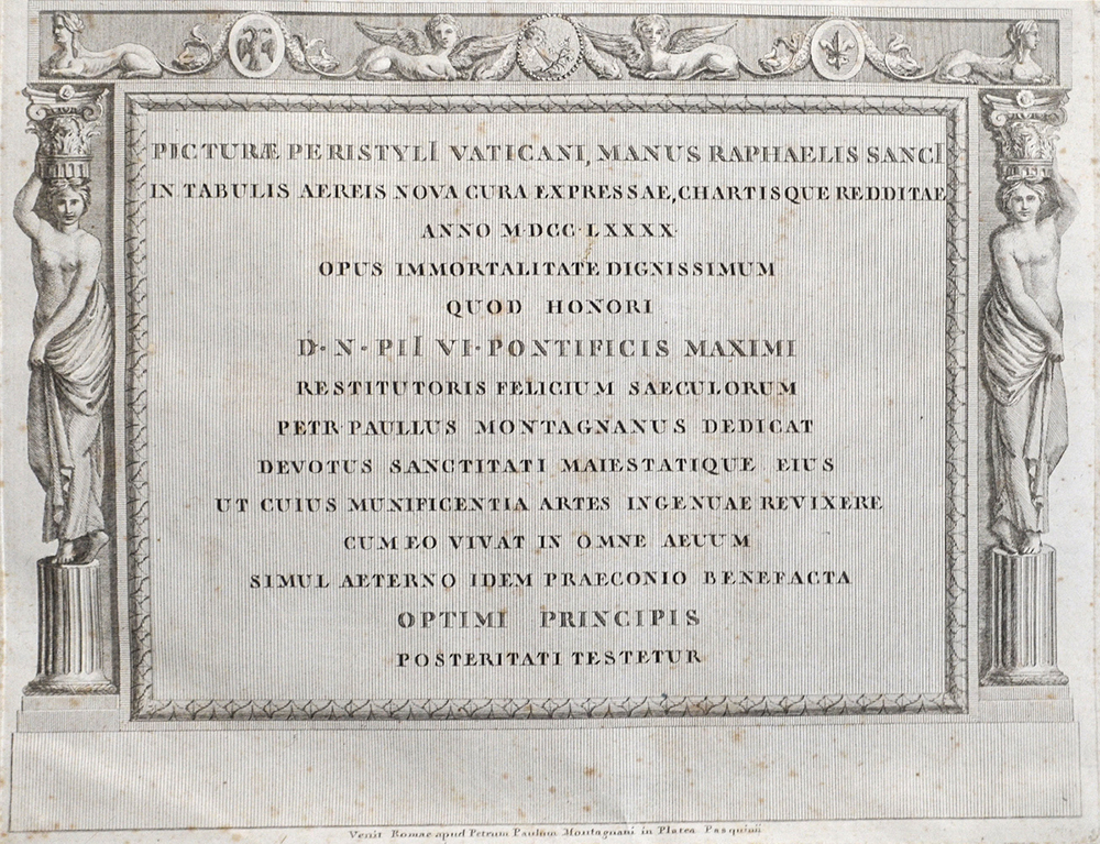 Библия Рафаэля Санти. Гравюры. 1790
