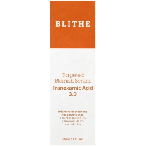 Blithe Корректирующая сыворотка с транексамовой кислотой- Targeted Blemish Serum Tranexamic Acid 3.0, 30мл