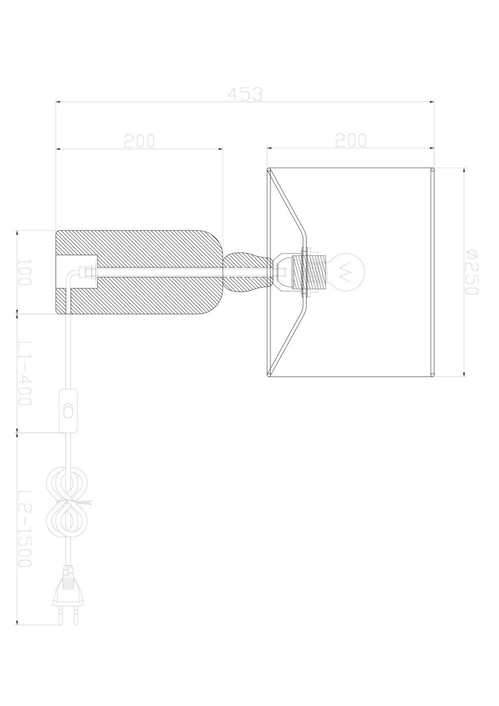 Настольный светильник Freya FR5326TL-01W1