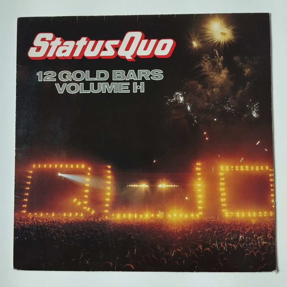 Винтажная виниловая пластинка LP Status Quo 12 Gold Bars Volume 2 (Holland 1984)