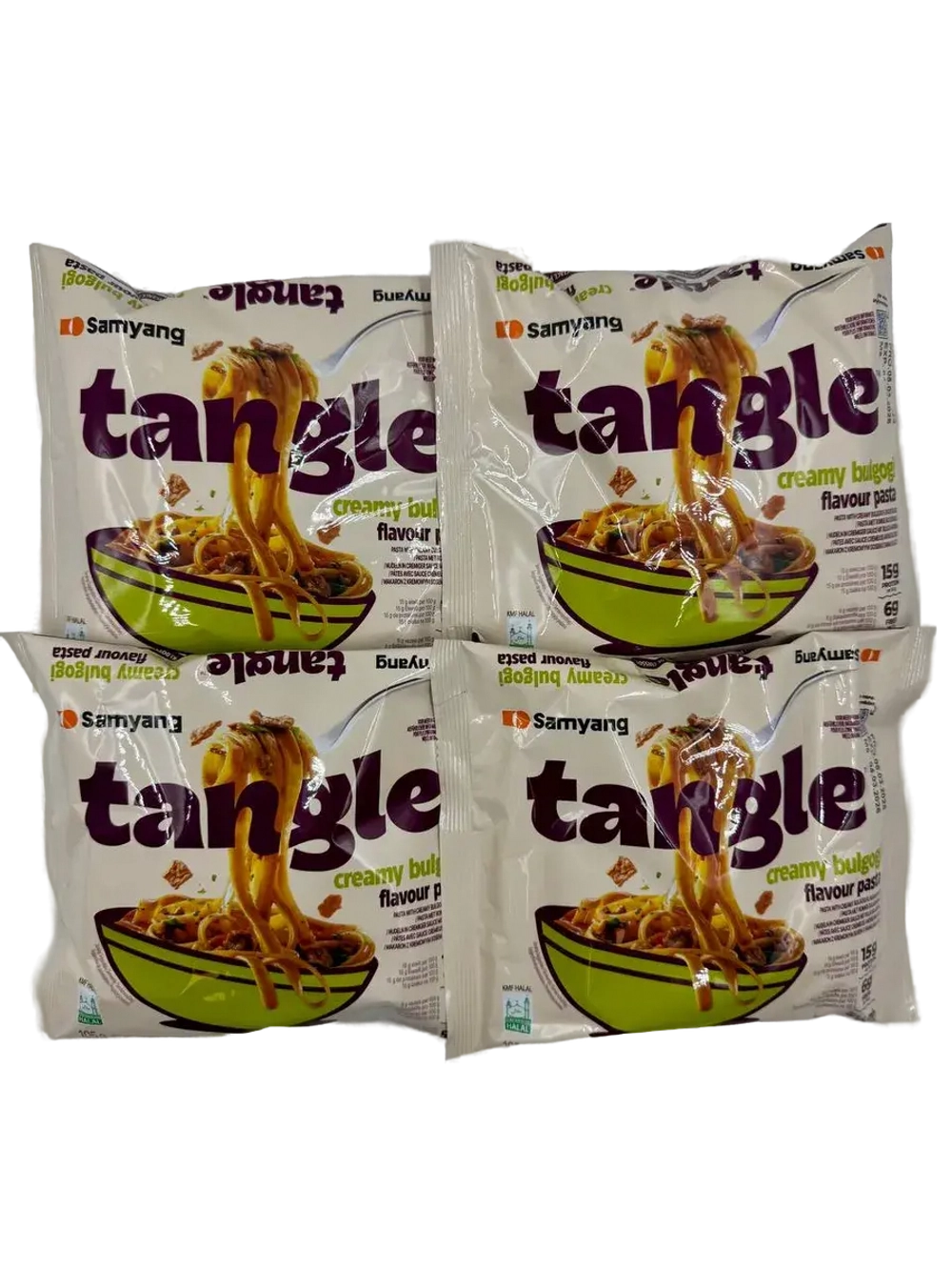 Samyang Tangle говядина в сливочно-сырном соусе, 4шт
