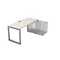 СТН-О.984 Стол системы БЕНЧ линейный, три опоры, начальный (1600*800*750)