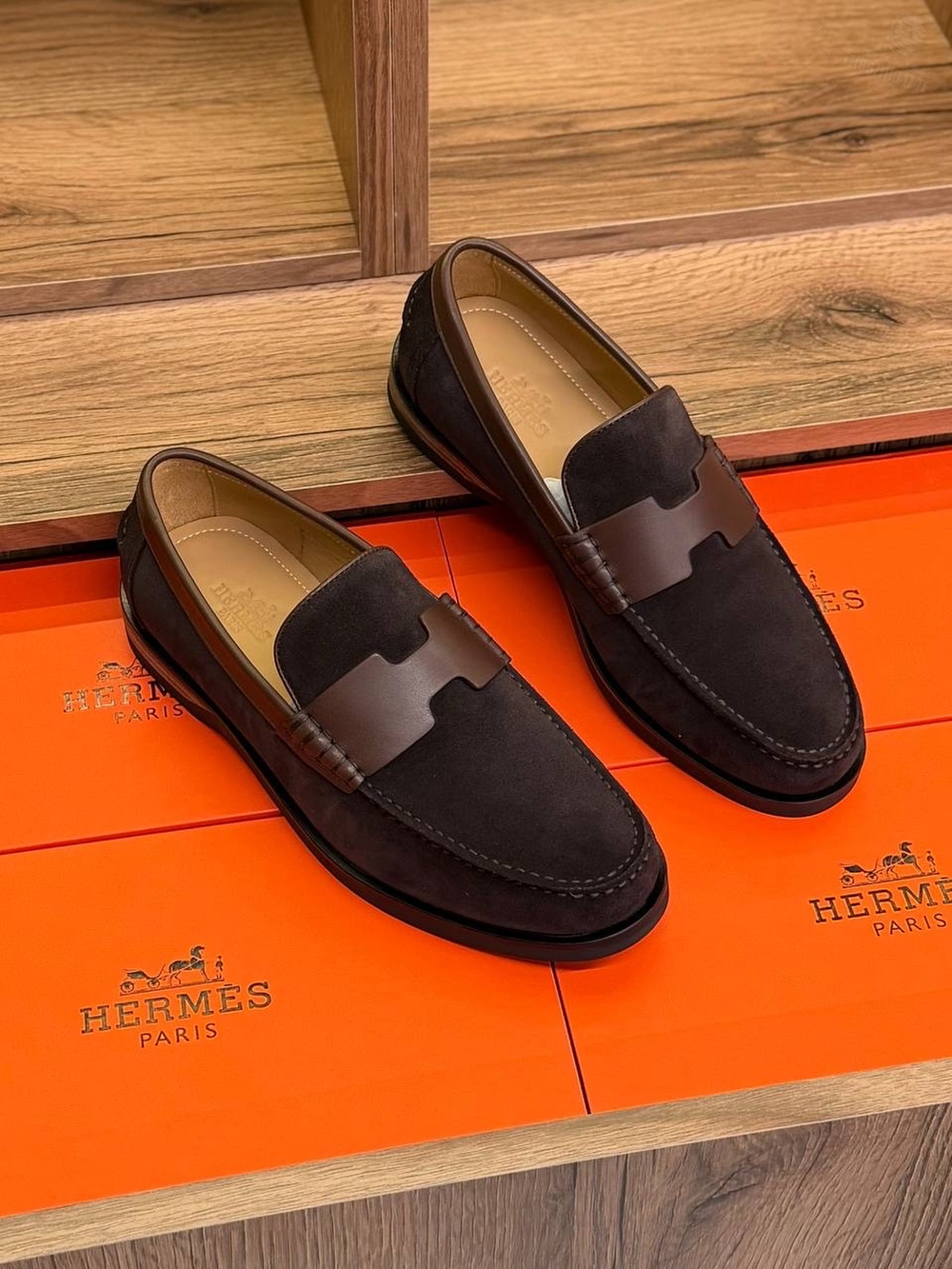 Лоферы Hermes Kennedy