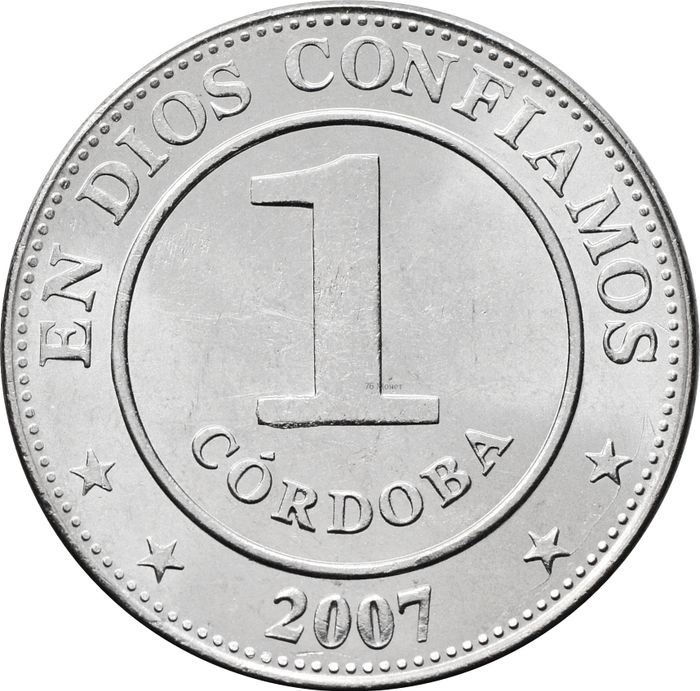 1 кордоба 2007 Никарагуа