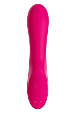 Вакуум-волновой бесконтактный стимулятор клитора Satisfyer Curvy Trinity 3, силикон, красный