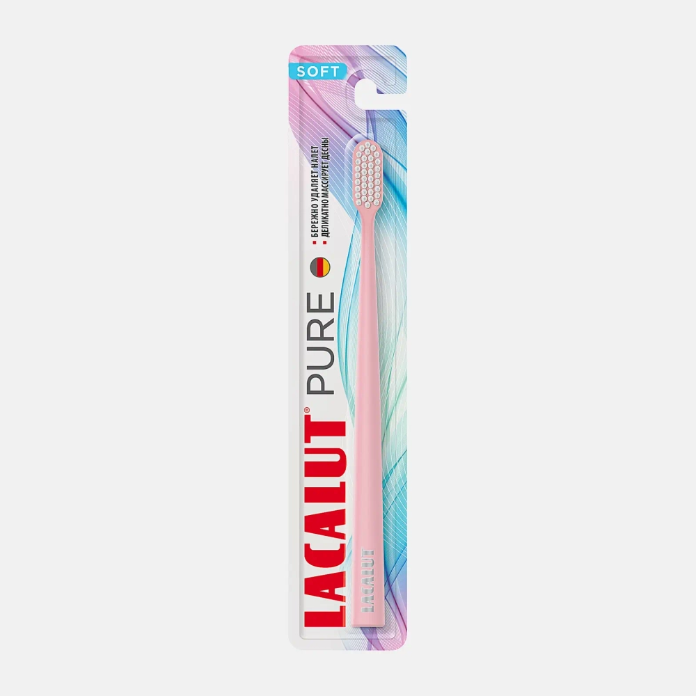 Зубная щетка Lacalut Pure Soft