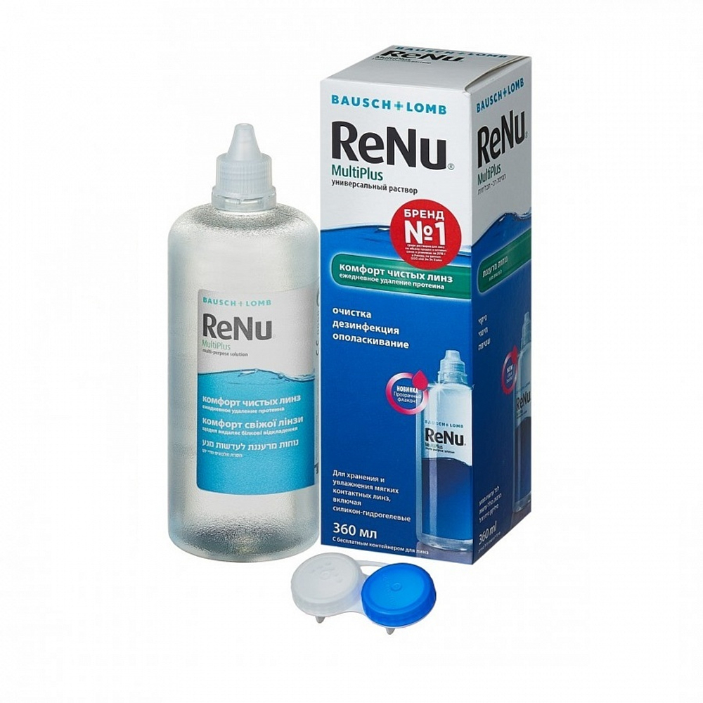 ReNu MultiPlus универсальный раствор для линз 360 мл