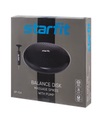 Диск балансировочный STARFIT BP-104, с насосом, массажный, лаймовый
