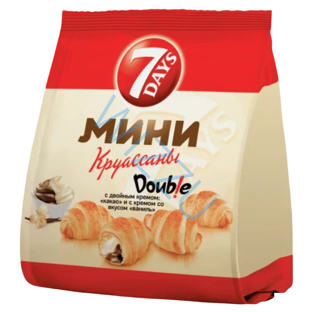 Круассаны Мини 7 Days Какао ваниль 265г