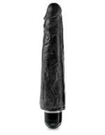 Вибратор King Cock 9 Vibrating Stiffy, черный (Цвет: черный)